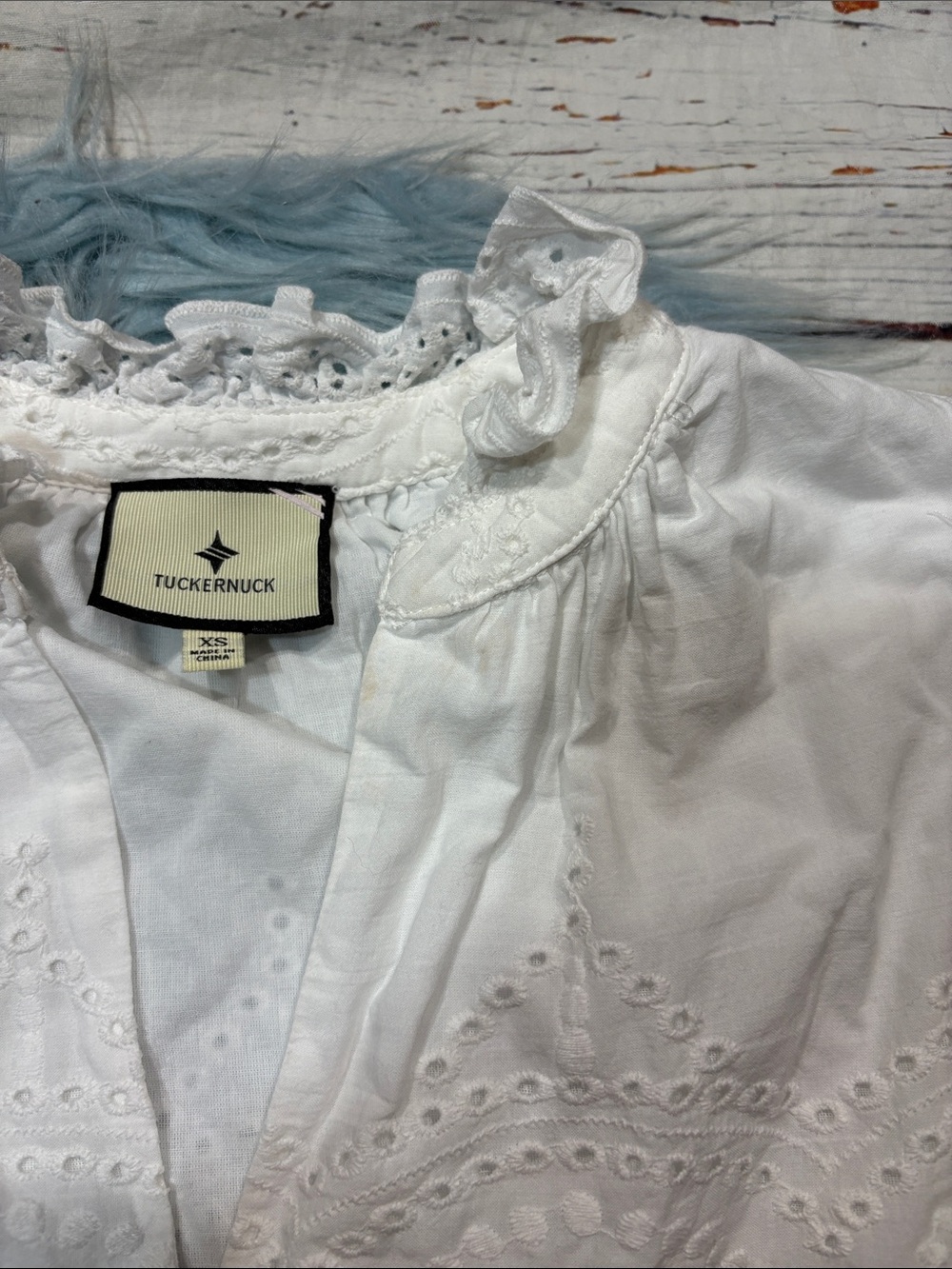 Tuckernuck White Eyelet Crawford Lace Mini Dress - Picture 10 of 12